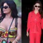 Urvashi Rautela and Kylie Jenner rocking similar Versace shades, worth 60K