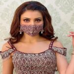 Urvashi Rautela is giving a new fashion definition to something as simple as a face mask