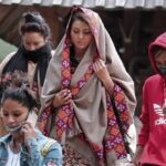 Urvashi Rautela spotted shooting at Manali for her upcoming untitled film