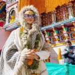 Urvashi Rautela witness Narendra Modi unveiling the 12-foot Adi Guru Shankaracharya statue at Kedarnath shrine