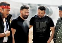 Action legends Sunny, Mithun, Sanjay and Jackie reunite for a special dance track
